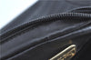 Authentic MARIO VALENTINO Shoulder Cross Body Bag Purse Leather Black H9112