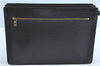 Auth Louis Vuitton Epi Enghien 2Way Shoulder Clutch Bag Black M52112 LV H9120