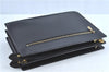 Auth Louis Vuitton Epi Enghien 2Way Shoulder Clutch Bag Black M52112 LV H9120