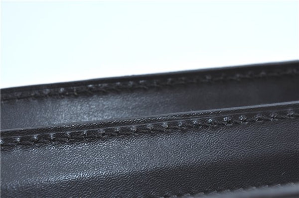 Auth Louis Vuitton Epi Enghien 2Way Shoulder Clutch Bag Black M52112 LV H9120