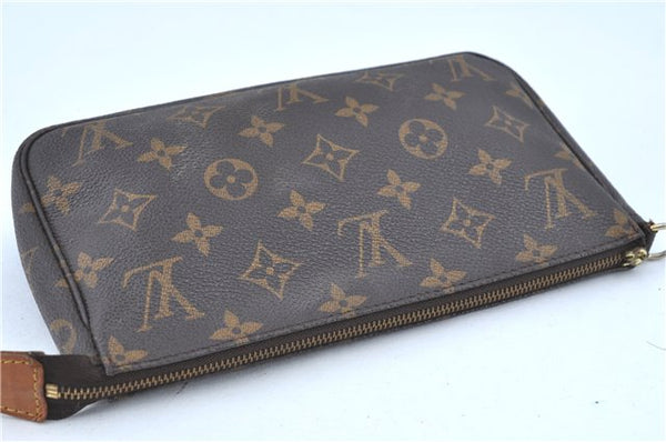 Authentic Louis Vuitton Monogram Pochette Accessoires Pouch M51980 Junk H9121