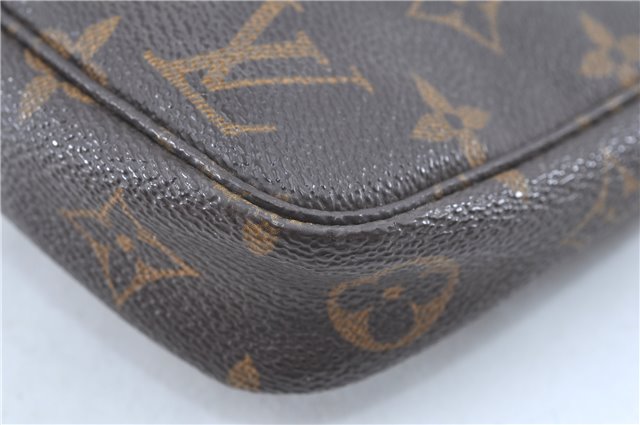 Authentic Louis Vuitton Monogram Pochette Accessoires Pouch M51980 Junk H9121