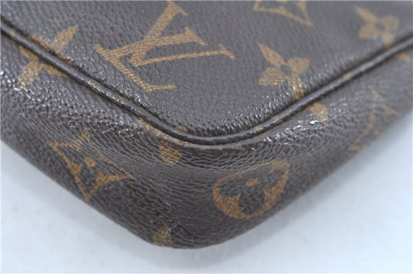 Authentic Louis Vuitton Monogram Pochette Accessoires Pouch M51980 Junk H9121