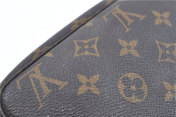 Authentic Louis Vuitton Monogram Pochette Accessoires Pouch M51980 Junk H9121