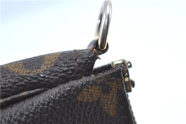 Authentic Louis Vuitton Monogram Pochette Accessoires Pouch M51980 Junk H9121