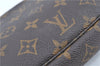 Authentic Louis Vuitton Monogram Pochette Accessoires Pouch M51980 Junk H9121