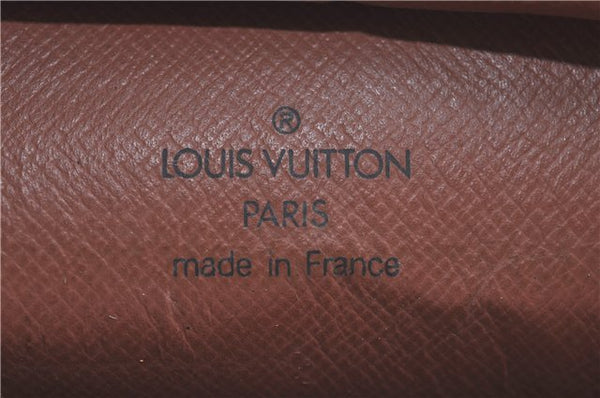 Authentic Louis Vuitton Monogram Pochette Homme Clutch Hand Bag M51795 LV H9127