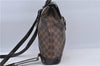 Authentic Louis Vuitton Damier Soho Backpack N51132 LV Junk H9134