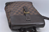 Authentic Louis Vuitton Damier Soho Backpack N51132 LV Junk H9134