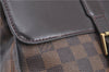 Authentic Louis Vuitton Damier Soho Backpack N51132 LV Junk H9134