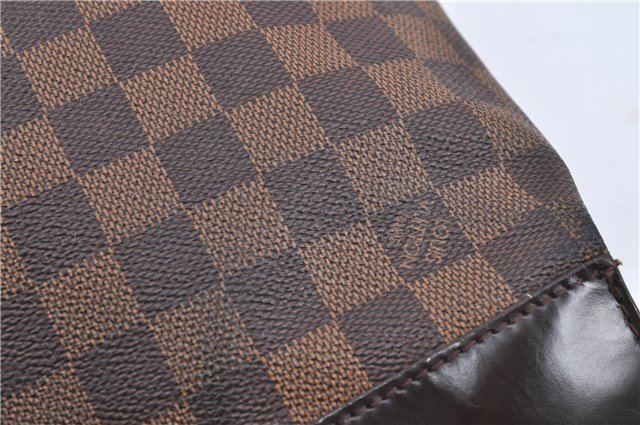 Authentic Louis Vuitton Damier Soho Backpack N51132 LV Junk H9134