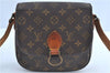 Auth Louis Vuitton Monogram Saint Cloud MM Shoulder Cross Bag M51243 LV H9135