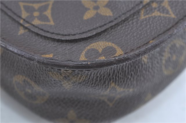 Auth Louis Vuitton Monogram Saint Cloud MM Shoulder Cross Bag M51243 LV H9135