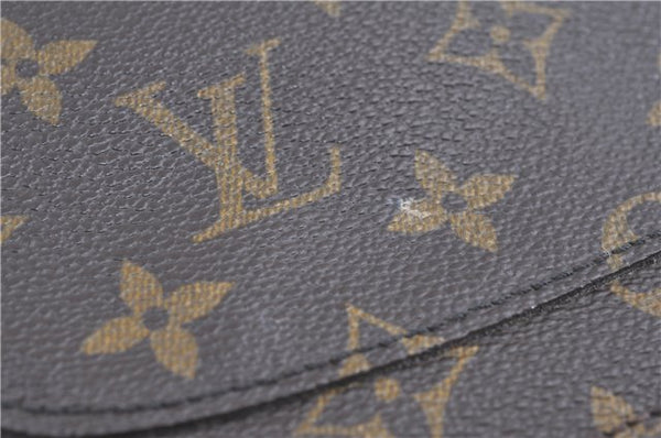 Auth Louis Vuitton Monogram Saint Cloud MM Shoulder Cross Bag M51243 LV H9135