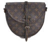 Auth Louis Vuitton Monogram Chantilly MM Shoulder Cross Bag M51233 Junk H9137