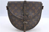 Auth Louis Vuitton Monogram Chantilly MM Shoulder Cross Bag M51233 Junk H9137