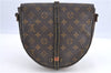 Auth Louis Vuitton Monogram Chantilly MM Shoulder Cross Bag M51233 Junk H9137