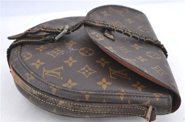 Auth Louis Vuitton Monogram Chantilly MM Shoulder Cross Bag M51233 Junk H9137