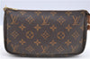 Authentic Louis Vuitton Monogram Pochette Accessoires Pouch M51980 LV H9140