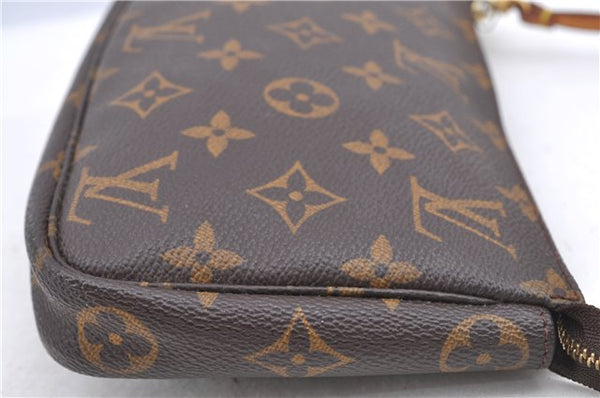 Authentic Louis Vuitton Monogram Pochette Accessoires Pouch M51980 LV H9140