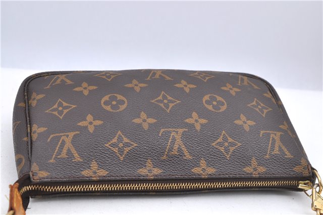 Authentic Louis Vuitton Monogram Pochette Accessoires Pouch M51980 LV H9140