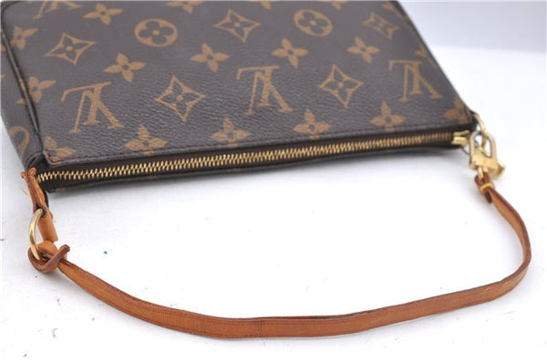 Authentic Louis Vuitton Monogram Pochette Accessoires Pouch M51980 LV H9140