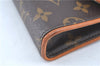 Authentic Louis Vuitton Monogram Pochette Florentine Pouch Clutch Bag LV H9143