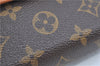 Authentic Louis Vuitton Monogram Pochette Florentine Pouch Clutch Bag LV H9143
