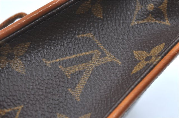 Authentic Louis Vuitton Monogram Pochette Florentine Pouch Clutch Bag LV H9143