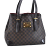 Authentic Louis Vuitton Damier Hampstead MM Shoulder Tote Bag N51204 LV H9145