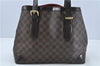 Authentic Louis Vuitton Damier Hampstead MM Shoulder Tote Bag N51204 LV H9145