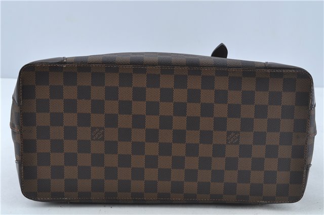 Authentic Louis Vuitton Damier Hampstead MM Shoulder Tote Bag N51204 LV H9145