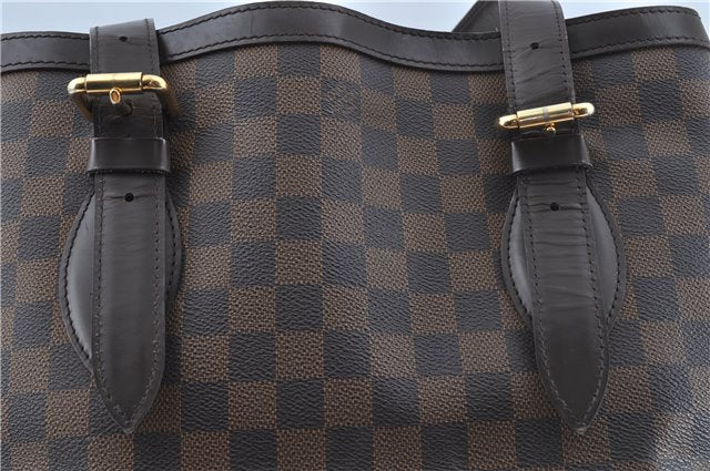 Authentic Louis Vuitton Damier Hampstead MM Shoulder Tote Bag N51204 LV H9145