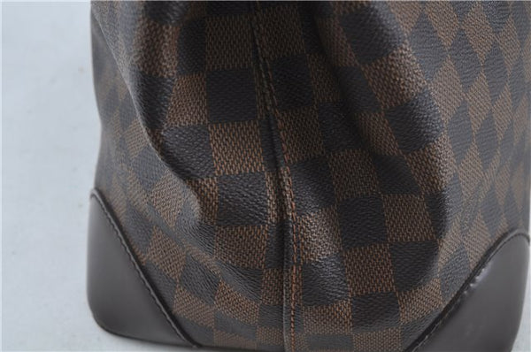 Authentic Louis Vuitton Damier Hampstead MM Shoulder Tote Bag N51204 LV H9145