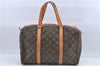 Authentic Louis Vuitton Monogram Sac Souple 35 Hand Boston Bag M41626 LV H9148