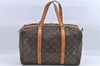 Authentic Louis Vuitton Monogram Sac Souple 35 Hand Boston Bag M41626 LV H9148