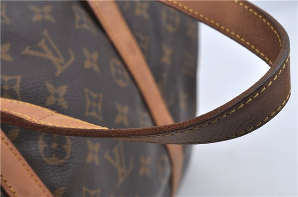 Authentic Louis Vuitton Monogram Sac Souple 35 Hand Boston Bag M41626 LV H9148