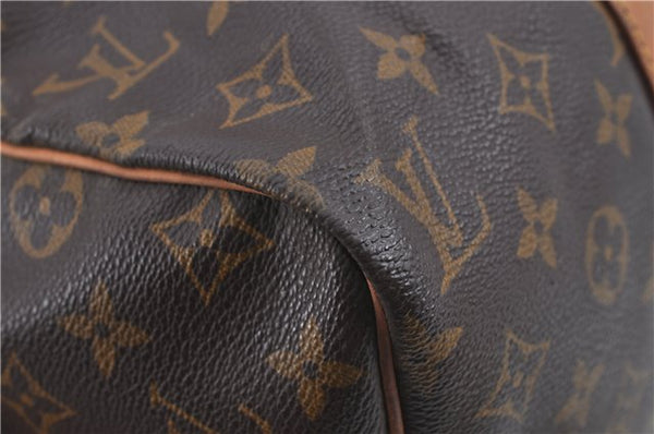 Authentic Louis Vuitton Monogram Sac Souple 35 Hand Boston Bag M41626 LV H9148