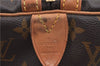 Authentic Louis Vuitton Monogram Sac Souple 35 Hand Boston Bag M41626 LV H9148