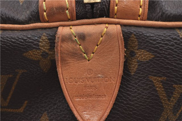 Authentic Louis Vuitton Monogram Sac Souple 35 Hand Boston Bag M41626 LV H9148