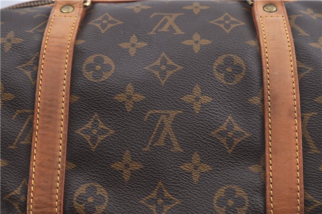 Authentic Louis Vuitton Monogram Sac Souple 35 Hand Boston Bag M41626 LV H9148