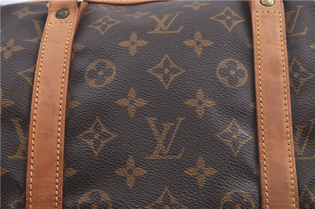 Authentic Louis Vuitton Monogram Sac Souple 35 Hand Boston Bag M41626 LV H9148