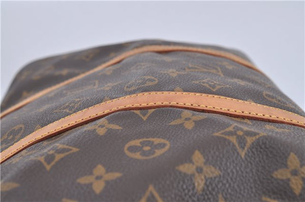 Authentic Louis Vuitton Monogram Sac Souple 35 Hand Boston Bag M41626 LV H9148