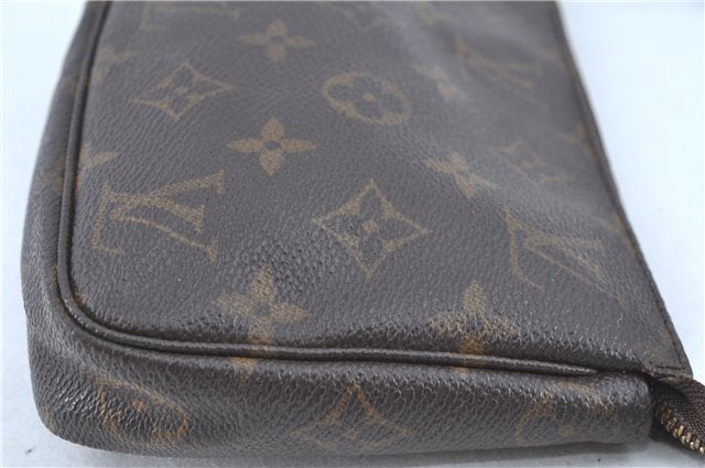 Authentic Louis Vuitton Monogram Pochette Accessoires Pouch M51980 Junk H9152