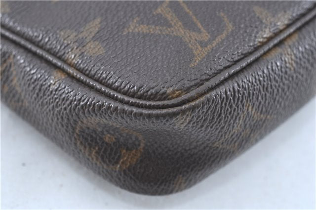 Authentic Louis Vuitton Monogram Pochette Accessoires Pouch M51980 Junk H9152