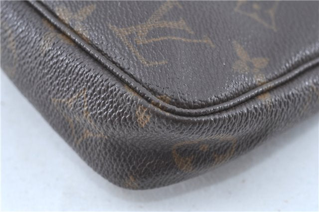 Authentic Louis Vuitton Monogram Pochette Accessoires Pouch M51980 Junk H9152