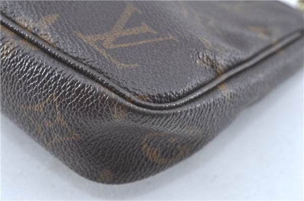 Authentic Louis Vuitton Monogram Pochette Accessoires Pouch M51980 Junk H9152