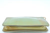 Auth Louis Vuitton Vernis Lexington Hand Bag Pouch Light Green M91011 LV H9159