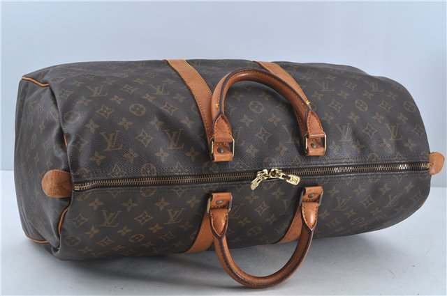 Authentic Louis Vuitton Monogram Keepall 50 Boston Bag M41426 LV H9160