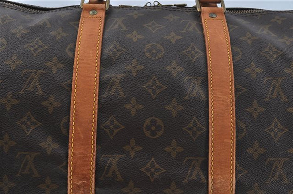 Authentic Louis Vuitton Monogram Keepall 50 Boston Bag M41426 LV H9160